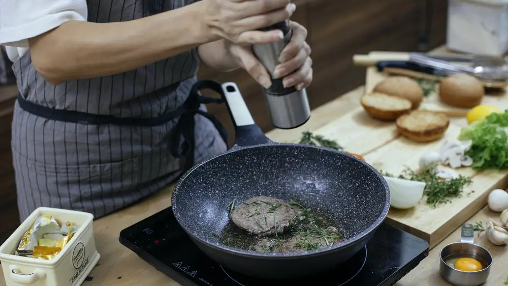 gemüsepfanne mit fleisch